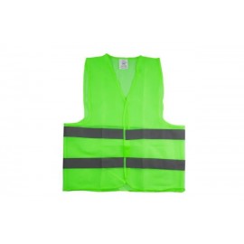 Жилет безпеки світловідбивний, зелений, розмір XL