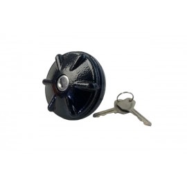 Кришка паливного бака 2108-21099, 2110-2112, 2113-2115 з ключем метал (кришка бензобака) SKADI