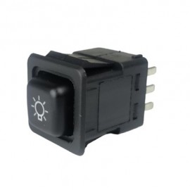 Кнопка (клавіша) габаритів 2108 панель низька, Таврія, Москвич 2141 (10 контактів, квадрат) SKADI