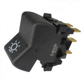 19600, Кнопка (клавіша) головного світла 2107 (6 контактів) SKADI, 147-04.43, 52 грн, 55075, , Електрика