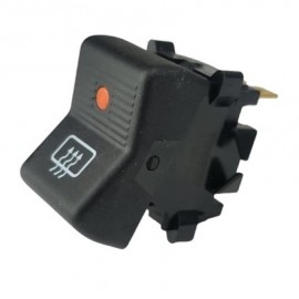 Кнопка (клавіша) обігрів заднього скла 2103, 2106, 2121, ЛАЗ 5257, ЛАЗ 4207, ЛіАЗ 5256 з підсвічуванням (4 контакти) SKADI