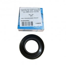 Сальник вала вторинного КПП ВАЗ 2101-07, 2121, 32x56x10 мм, (NBR метал чорний)