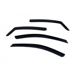 Вітровики (накладний дефлектор дверей комплект 4 шт) Chevrolet Lacetti Hb 2003 деф.окон Korea Вітровики (накладний дефлектор дверей комплект 4 шт) Chevrolet Lacetti Hb 2003 деф.окон Korea