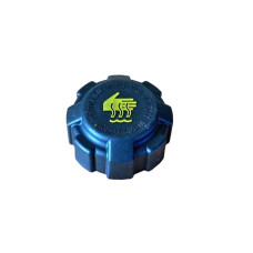 Кришка розширювального бачка ГАЗ 3105, 3302, 2108-2115, ЗАЗ 1102-1105 Таврія пластик із клапаном жовта ЄВРО SKADI