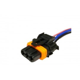 Колодка-роз'єм котушки запалювання ВАЗ-2112 (4-х контактний, з проводом) (КПКЗ). Колодка-роз'єм котушки запалювання ВАЗ-2112 (4-х контактний, з проводом) (КПКЗ).