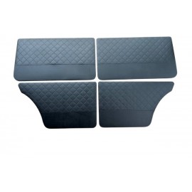 Оббивка дверей ВАЗ 2101 - 2106 - 2104 - 2105 - 2107 ромб  чорний (к-кт 4 шт)