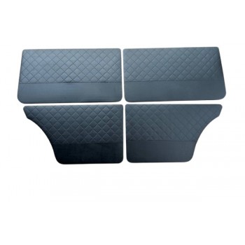 Оббивка дверей ВАЗ 2101 - 2106 - 2104 - 2105 - 2107 ромб  чорний (к-кт 4 шт)