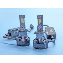 Лампа LED R20 H7 діод CREE4575CHIP / робоча напруга: 12-24V, 100W, 6000K/ тип охолодження - радіатор + вентилятор / автоматичний контролер темпер