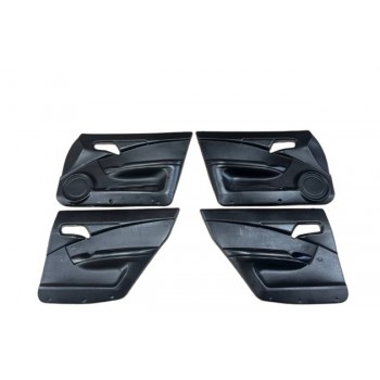 Оббивка дверей ВАЗ 2110 без вставки (комплект 4 шт., Люкс)