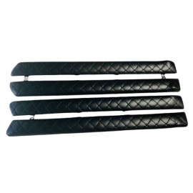 Накладка дверей ВАЗ 2101 - 2107 батони (кт-4 шт)  з стрічка Чорна