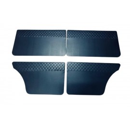 Оббивка дверей на ВАЗ 2101 -  2107 смуга (к-кт 4 шт) стрічка Чорна