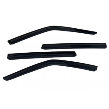 Вітровики (накладний дефлектор дверей комплект 4 шт) Daewoo Nexia Sd 1995; 2008 деф.окон Korea