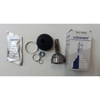 Комплект ШРУС зовнішній 22х22 (без ABS), сумісний з комплектом пильника KCVX-16. Daewoo Lanos, Opel Corsa A, B, Opel Kadett D, E