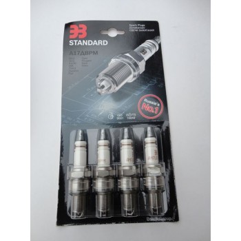 Свічка запалювання А-17ДВРМ, ВАЗ (карб.) Зазор 0,7 бл.