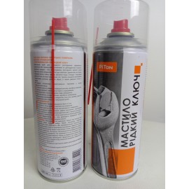 Мастило "Рідкий ключ" аерозоль 400 мл PITON Мастило "Рідкий ключ" аерозоль 400 мл PITON