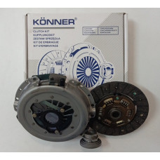 Комплект зчеплення ВАЗ 2101-07 (диск+кошик+вижимний) Könner