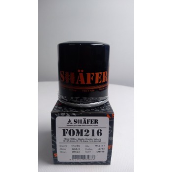 Фільтр Масляний Kia, Mazda, Honda, Subaru, Daewoo Matiz,Chery QQ, ForaTOYOTA  AURIS 1.-1.6 PEUGEOT 108 1.0VTI