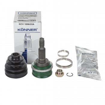 Комплект ШРУС зовнішній 33х22 A47 (ABS, ДВС 1.6). Сумісний з к-том пильовика KCVX- 12 Chevrolet Lacetti 1.6, Daewoo Nubira