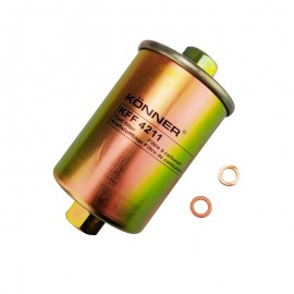 Фільтр очистки палива бензиновий корпусний (під гайку) (інжекторний)