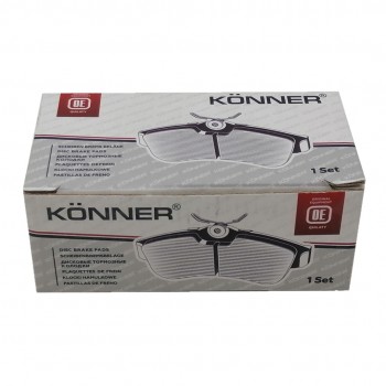 Колодки гальмівні дискові задні (загнуті вушка) Chevrolet Lacetti (-07), Daewoo Nubira