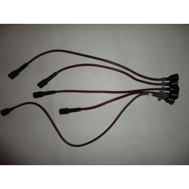 Проводи свічок (мідна жила, латунний наконечник, покращена ізоляція) ВАЗ 2121 Стандарт (17221)