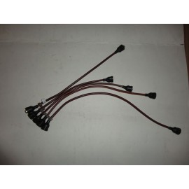 Проводи свічок (мідна жила, латунний наконечник, покращена ізоляція) УАЗ,ГАЗ 3302 Стандарт (17240)