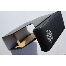 Підлокітник м\'який ВАЗ 2110-12 (Бар) чорний з вишивкою