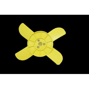 Крильчатка радіатора ВАЗ 2101 (4 лопасті) (жовта)