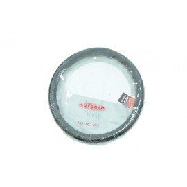 Обплетення керма шкіра СК 022 BK L (39-40см) біла основа