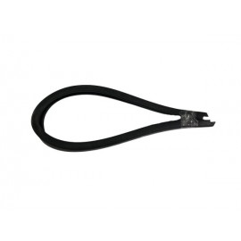 Накладка бампера передня 2105 (резинка) "БРТ" (23518)