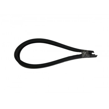 Накладка бампера передня 2105 (резинка) "БРТ" (23518)